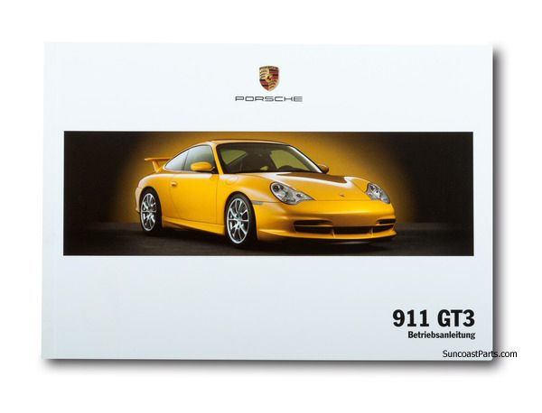 Owners Manual Book - Turbo, GT2 & GT3 : Suncoast Porsche Parts